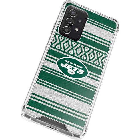 NFL New York Jets Trailblazer Galaxy A52 5G Clear Case